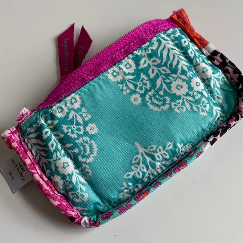 Vera Bradley Floral ID Wallet & Key Ring